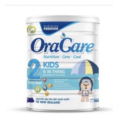 sữa bột oracare kids-900 gram (6-36th) km 1 hủ yến kid