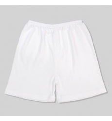 combo 5 quần ngắn trắng bossini 100% cotton từ -2-12kg-số (1-5)